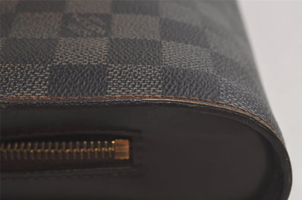 Authentic Louis Vuitton Damier Saint Louis Clutch Hand Bag Purse N51993 LV 6392K