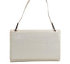 Authentic GUCCI Vintage Shoulder Hand Bag Purse Leather White Junk 6393J