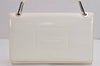 Authentic GUCCI Vintage Shoulder Hand Bag Purse Leather White Junk 6393J