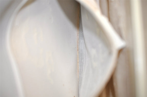 Authentic GUCCI Vintage Shoulder Hand Bag Purse Leather White Junk 6393J