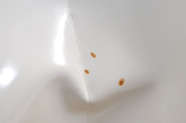 Authentic GUCCI Vintage Shoulder Hand Bag Purse Leather White Junk 6393J