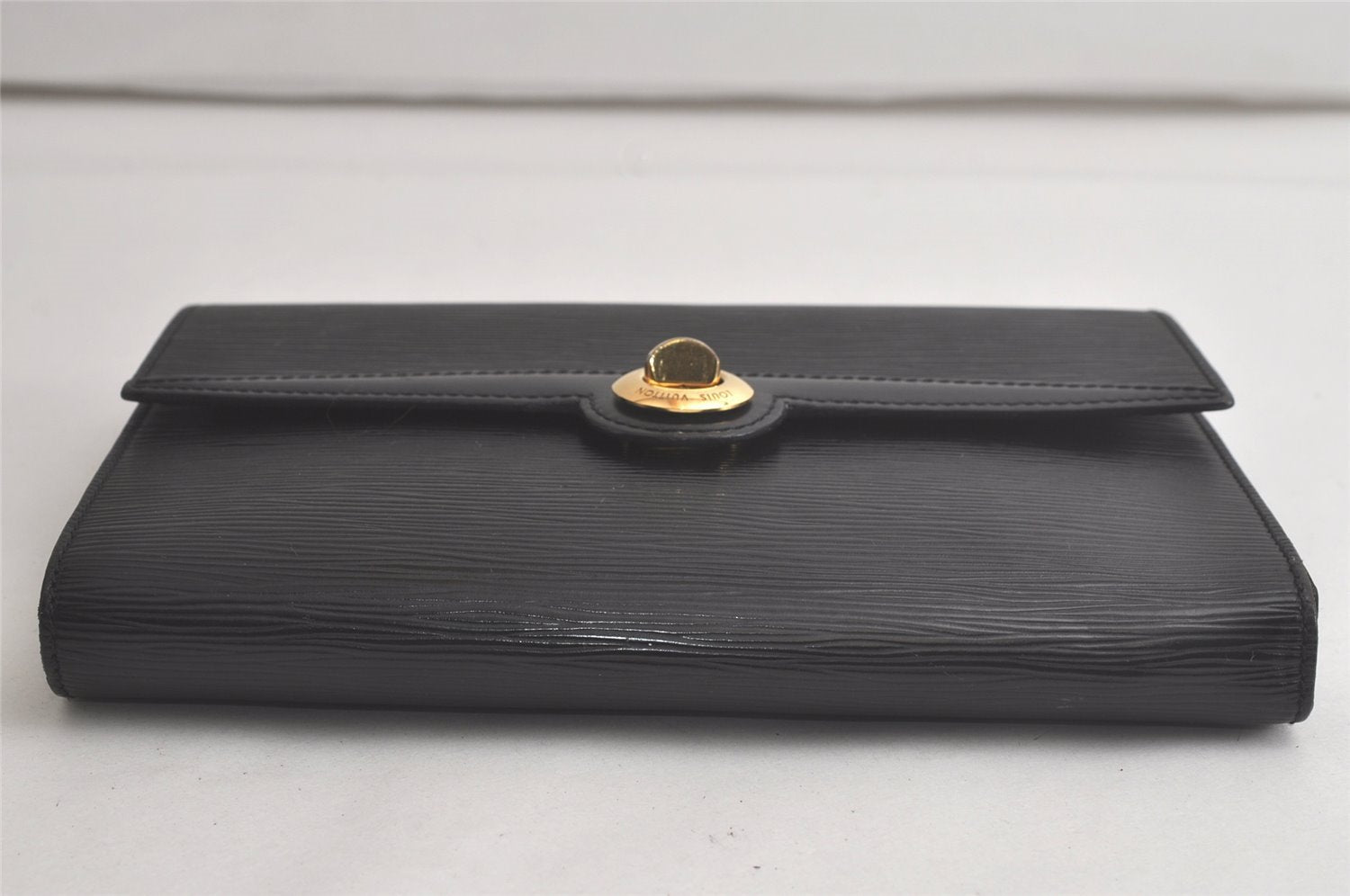 Authentic Louis Vuitton Epi Arche 2Way Clutch Bag Black M52572 Junk 6393K