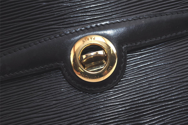Authentic Louis Vuitton Epi Arche 2Way Clutch Bag Black M52572 Junk 6393K