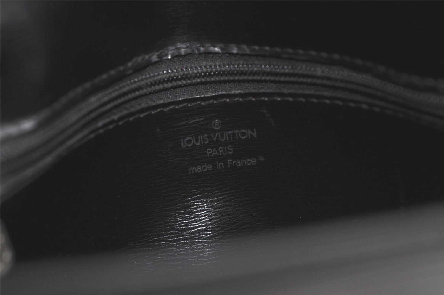 Authentic Louis Vuitton Epi Arche 2Way Clutch Bag Black M52572 Junk 6393K