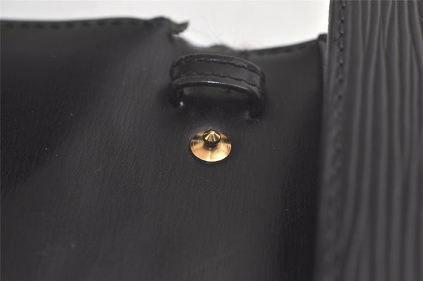Authentic Louis Vuitton Epi Arche 2Way Clutch Bag Black M52572 Junk 6393K