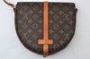 Authentic Louis Vuitton Monogram Chantilly MM Shoulder Bag M51233 Junk 6394I