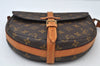 Authentic Louis Vuitton Monogram Chantilly MM Shoulder Bag M51233 Junk 6394I