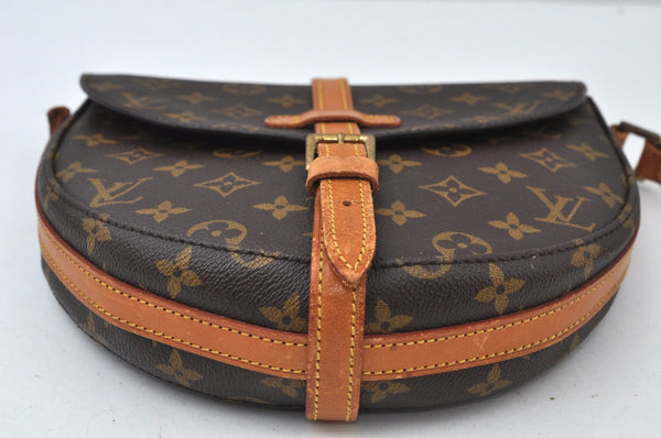Authentic Louis Vuitton Monogram Chantilly MM Shoulder Bag M51233 Junk 6394I