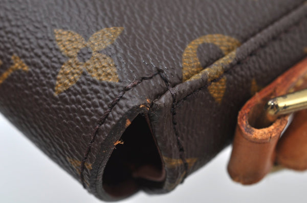 Authentic Louis Vuitton Monogram Chantilly MM Shoulder Bag M51233 Junk 6394I