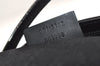 Authentic GUCCI Vintage Shoulder Hand Bag Purse GG Nylon Leather Black 6394J