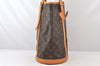 Authentic Louis Vuitton Monogram Bucket GM Shoulder Tote Bag M42236 Junk 6394K