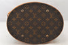 Authentic Louis Vuitton Monogram Bucket GM Shoulder Tote Bag M42236 Junk 6394K