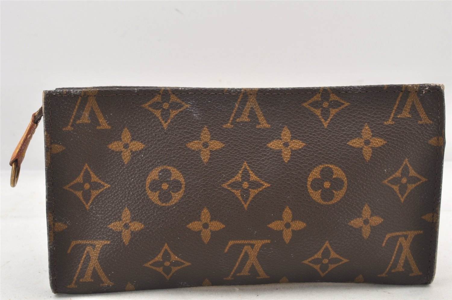 Authentic Louis Vuitton Monogram Bucket GM Shoulder Tote Bag M42236 Junk 6394K