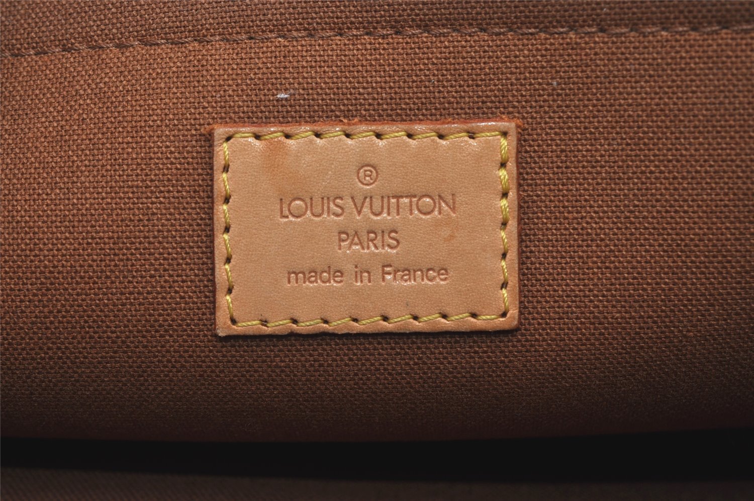 Authentic Louis Vuitton Monogram Popincourt Hand Bag M40009 LV 6395I