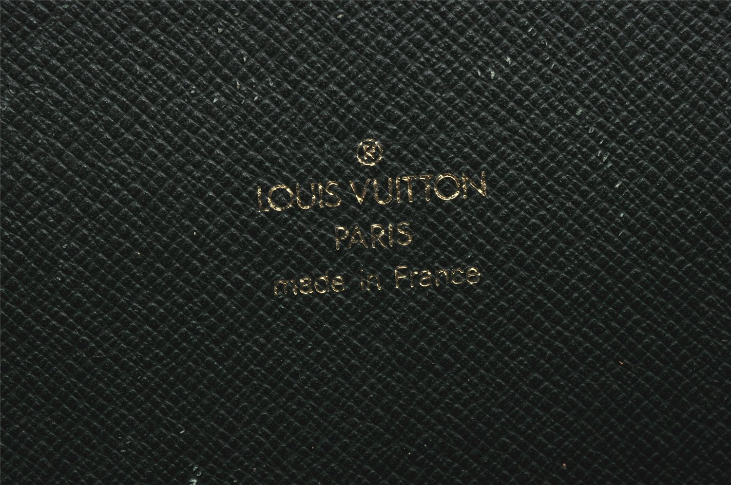 Auth Louis Vuitton Taiga Porte Documents Lozan 2Way Briefcase M30054 Green 6395K