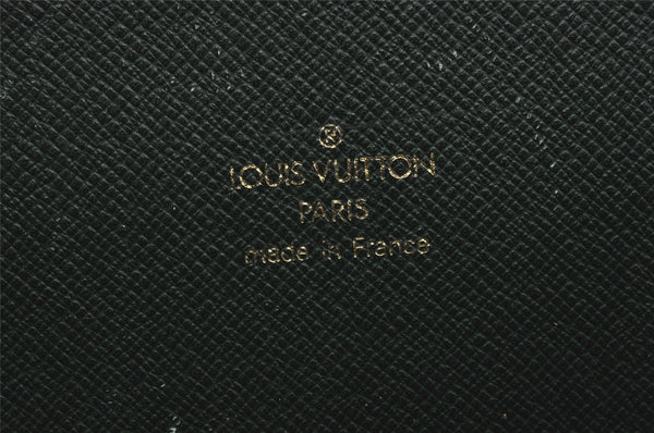 Auth Louis Vuitton Taiga Porte Documents Lozan 2Way Briefcase M30054 Green 6395K