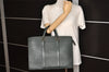 Auth Louis Vuitton Taiga Porte Documents Lozan 2Way Briefcase M30054 Green 6395K