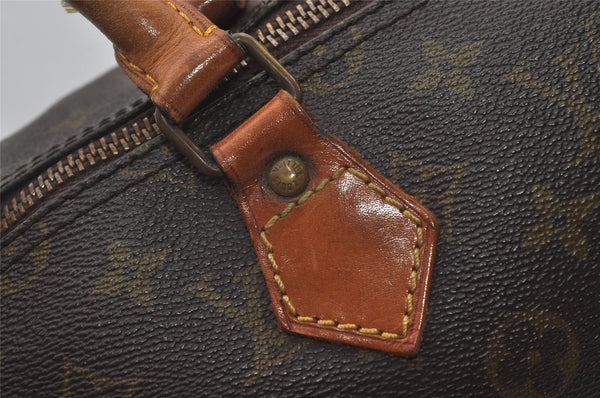 Authentic Louis Vuitton Monogram Speedy 35 Hand Boston Bag Old Model LV 6396I