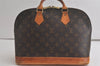Authentic Louis Vuitton Monogram Alma Hand Bag Purse M51130 LV 6396K