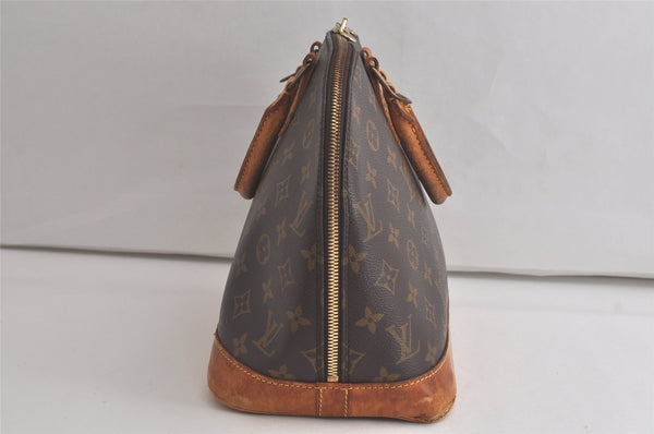 Authentic Louis Vuitton Monogram Alma Hand Bag Purse M51130 LV 6396K