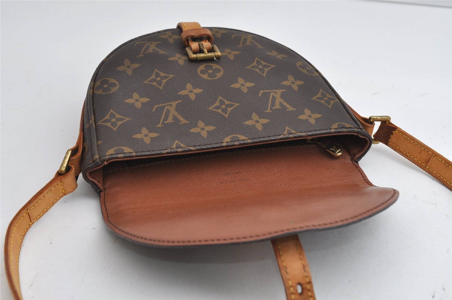 Authentic Louis Vuitton Monogram Chantilly PM Shoulder Cross Bag M51234 LV 6397I