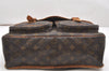 Authentic Louis Vuitton Monogram Sac Bazas Shoulder Cross Bag M99013 LV 6397K