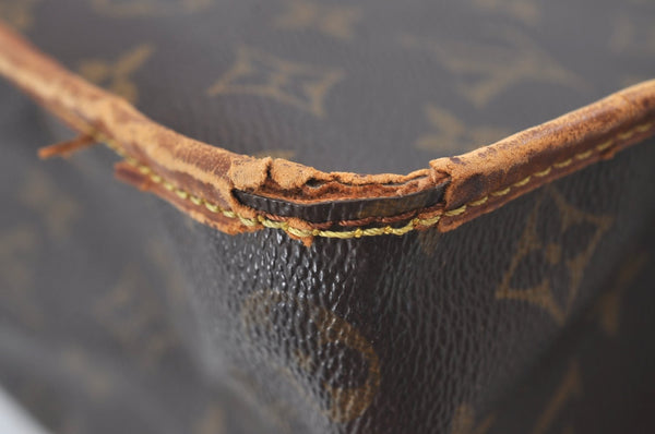 Authentic Louis Vuitton Monogram Sac Bazas Shoulder Cross Bag M99013 LV 6397K