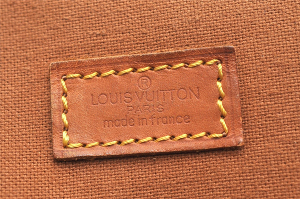 Authentic Louis Vuitton Monogram Sac Bazas Shoulder Cross Bag M99013 LV 6397K