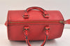 Authentic Louis Vuitton Epi Speedy 25 Hand Boston Bag Red M43017 LV 6398K