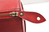 Authentic Louis Vuitton Epi Speedy 25 Hand Boston Bag Red M43017 LV 6398K