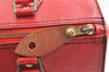 Authentic Louis Vuitton Epi Speedy 25 Hand Boston Bag Red M43017 LV 6398K