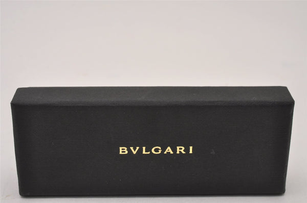 Authentic BVLGARI Vintage Leather Strap Black Box 6399I