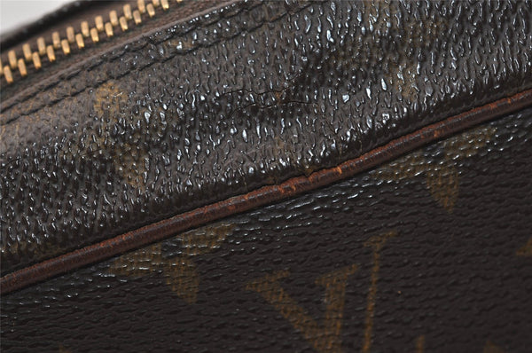 Authentic Louis Vuitton Monogram Compiegne 28 Clutch Hand Bag M51845 LV 6399J