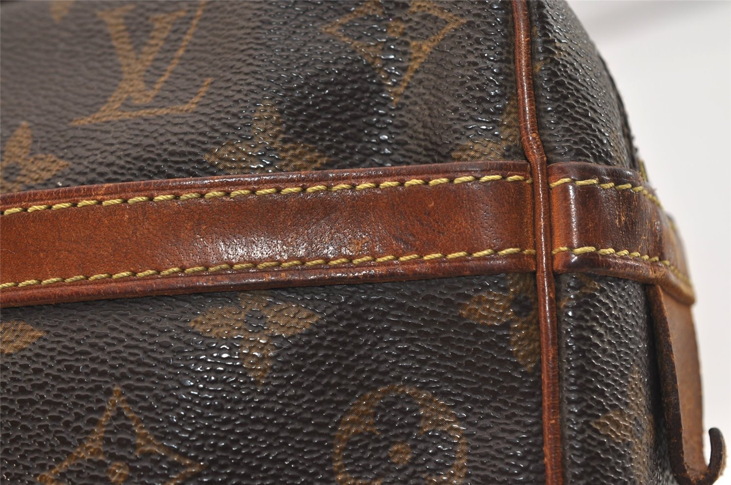 Authentic Louis Vuitton Monogram Compiegne 28 Clutch Hand Bag M51845 LV 6399J