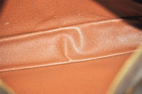 Authentic Louis Vuitton Monogram Compiegne 28 Clutch Hand Bag M51845 LV 6399J