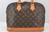 Authentic Louis Vuitton Monogram Alma Hand Bag Purse M51130 LV 6399K