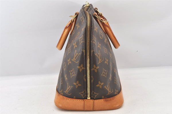 Authentic Louis Vuitton Monogram Alma Hand Bag Purse M51130 LV 6399K