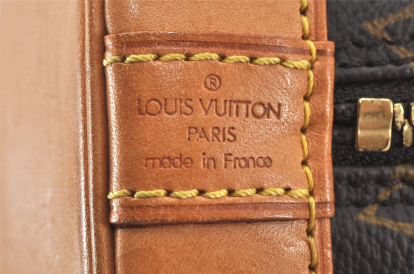 Authentic Louis Vuitton Monogram Alma Hand Bag Purse M51130 LV 6399K