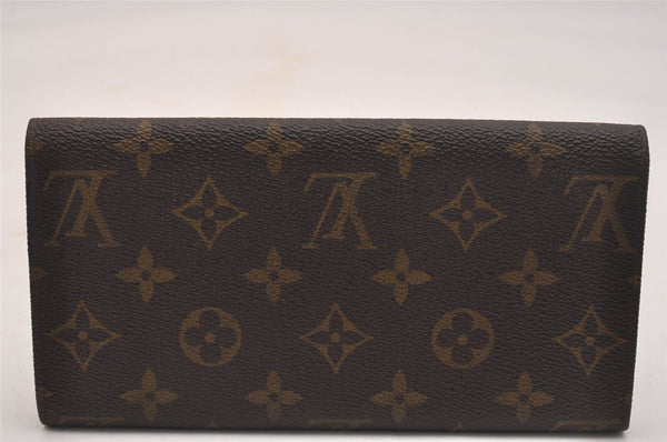 Louis Vuitton Monogram Pochette Porte Monnaie Credit Wallet Old Model Junk 6400J