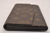 Louis Vuitton Monogram Pochette Porte Monnaie Credit Wallet Old Model Junk 6400J