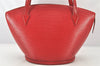Auth Louis Vuitton Epi Saint Jacques Shopping Shoulder Bag Red M52267 LV 6400K