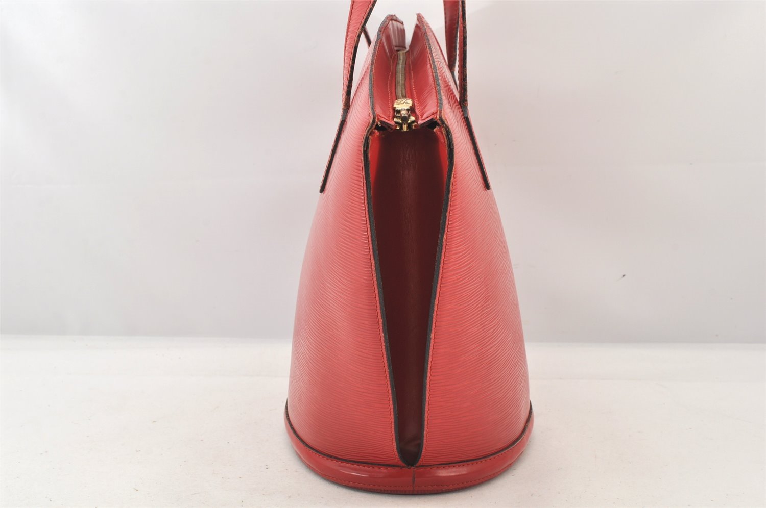 Auth Louis Vuitton Epi Saint Jacques Shopping Shoulder Bag Red M52267 LV 6400K
