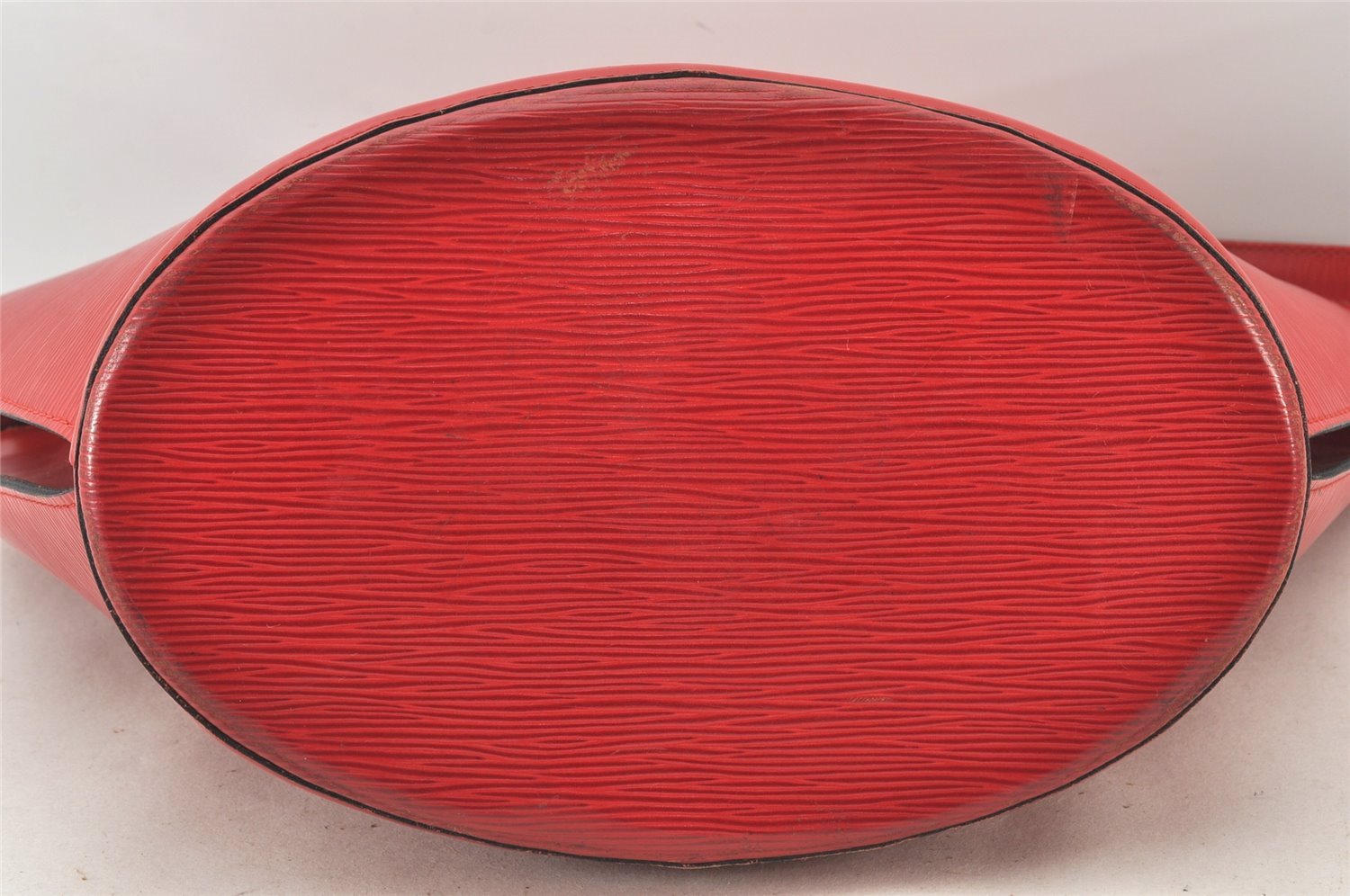 Auth Louis Vuitton Epi Saint Jacques Shopping Shoulder Bag Red M52267 LV 6400K