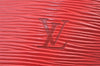 Auth Louis Vuitton Epi Saint Jacques Shopping Shoulder Bag Red M52267 LV 6400K