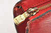 Auth Louis Vuitton Epi Saint Jacques Shopping Shoulder Bag Red M52267 LV 6400K
