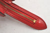 Auth Louis Vuitton Epi Saint Jacques Shopping Shoulder Bag Red M52267 LV 6400K