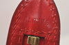 Auth Louis Vuitton Epi Saint Jacques Shopping Shoulder Bag Red M52267 LV 6400K