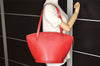 Auth Louis Vuitton Epi Saint Jacques Shopping Shoulder Bag Red M52267 LV 6400K