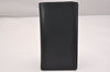 Authentic Louis Vuitton Taiga Portefeuille Ron Long Wallet Black M32662 LV 6401J