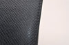 Authentic Louis Vuitton Taiga Portefeuille Ron Long Wallet Black M32662 LV 6401J